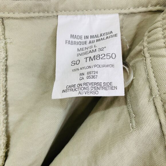 Columbia Sportwear Co. Cargo Pants Men’s Large Khaki Zip-on Legs - Picture 5 of 9